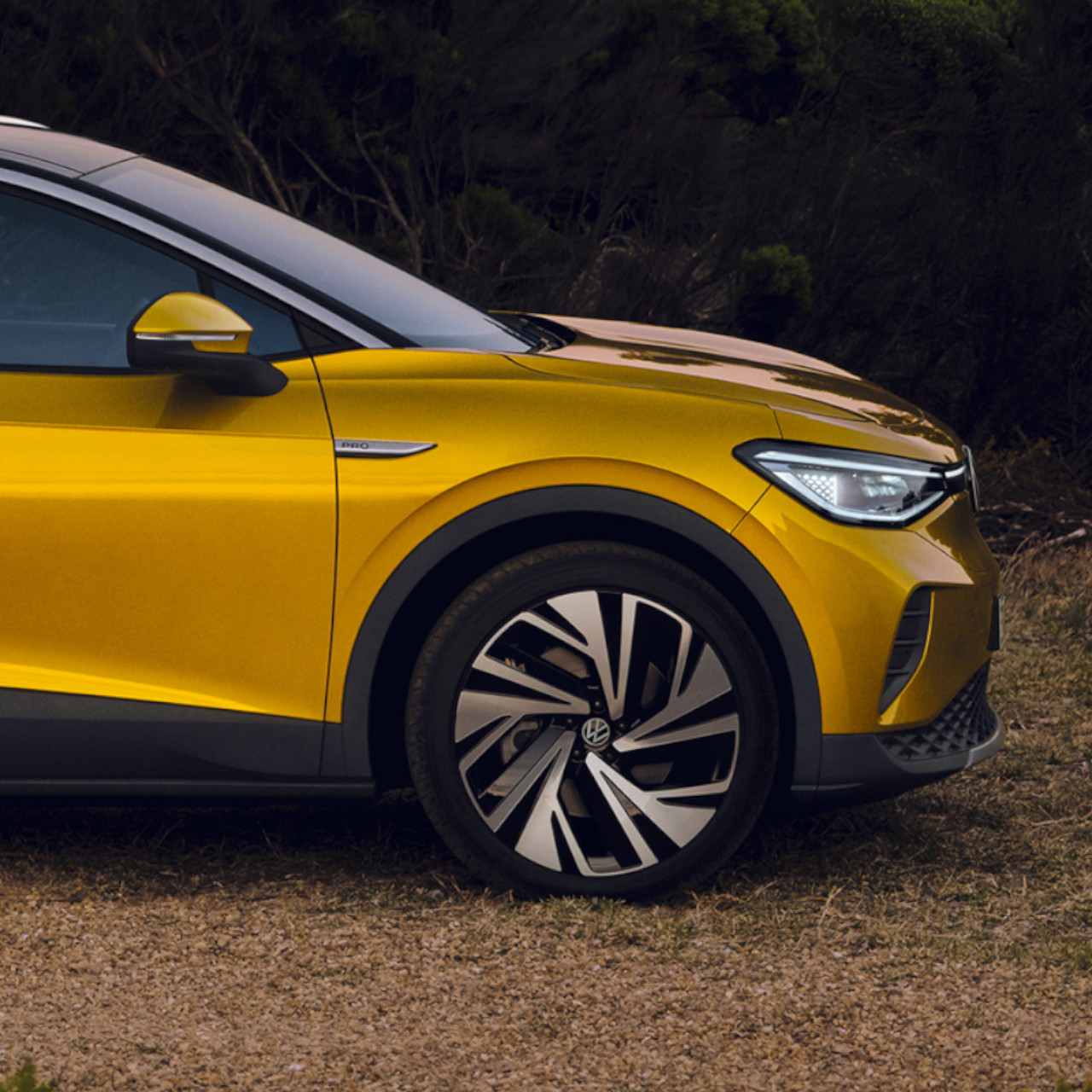 Rad mit Felge des ID.4