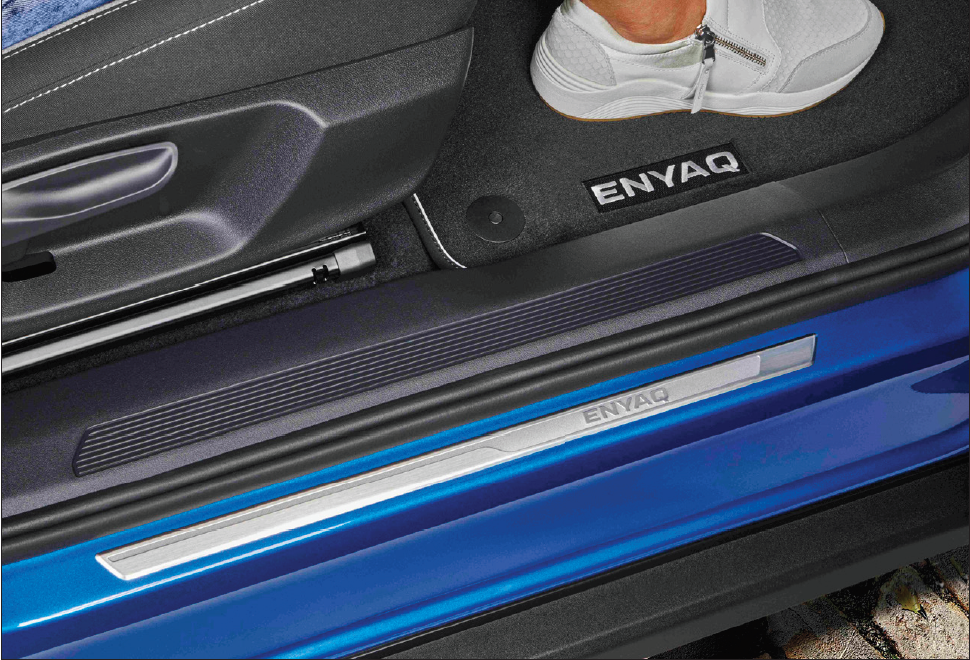 Einstiegsleistensatz Edelstahl "ENYAQ"