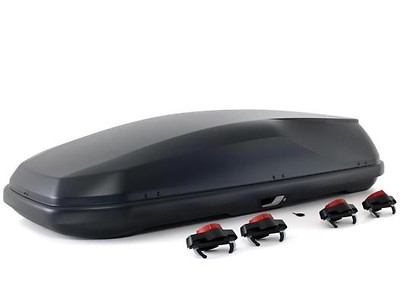 Dachbox  Basic 420 Liter, Schwarz matt