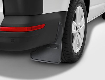 Schmutzfänger Schwarz, hinten