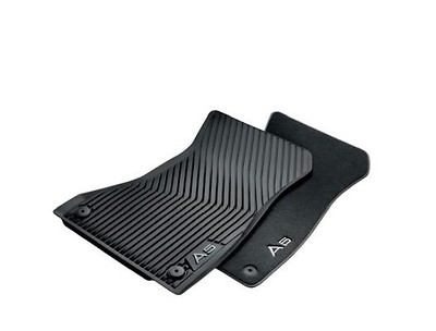 Allwetterfußmatten  für Linkslenker vorn, schwarz