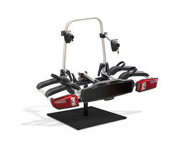 Fahrradträger für die Anhängevorrichtung  für Linkslenkerfahrzeuge