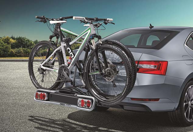 Fahrradträger Anhängerkupplung für 2 Fahrräder