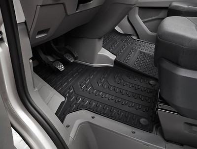 Allwetterfußmatten vorne, Titanschwarz, ohne Schriftzug, Linkslenker